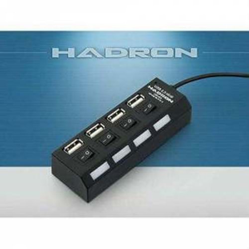 HADRON HD102 4 PORT ANAHTARLI USB HUB
