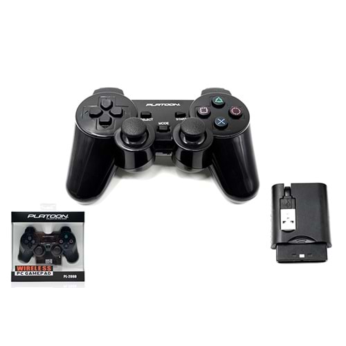 PLATOON PL-2860 PC/PS2/PS3 ANALOG DUAL SHOCK WIRELESS GAME PAD