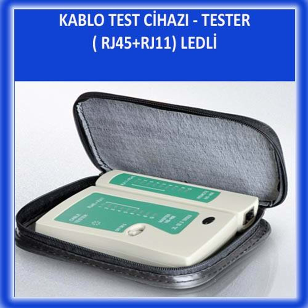 RJ45-RJ11 KABLO TESTER