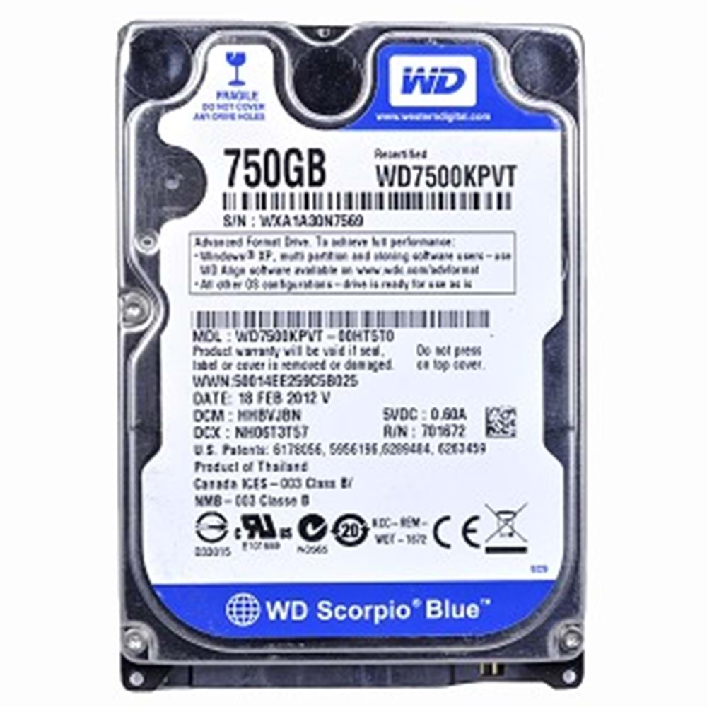 WESTERN DIGITAL 2,5