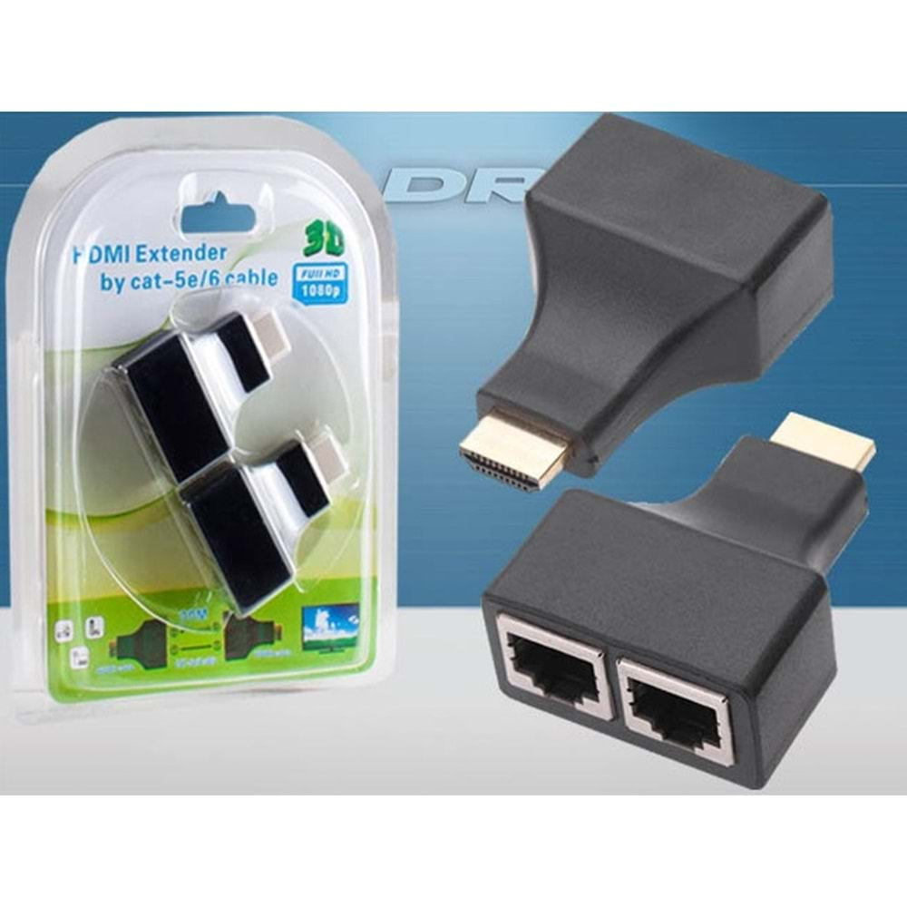 HADRON HD4460 HDMI RJ45 UZATICI 30M