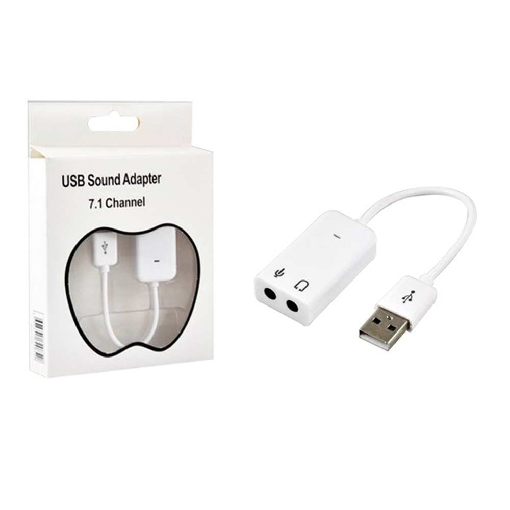 USB SES KARTI 7.1 (KABLOLU)