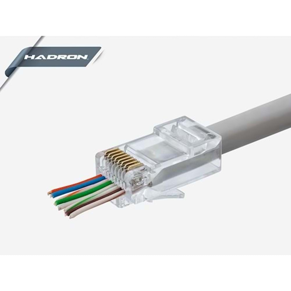 HADRON HD4652/500 100 LÜ PK CAT5 JAK EZRJ45