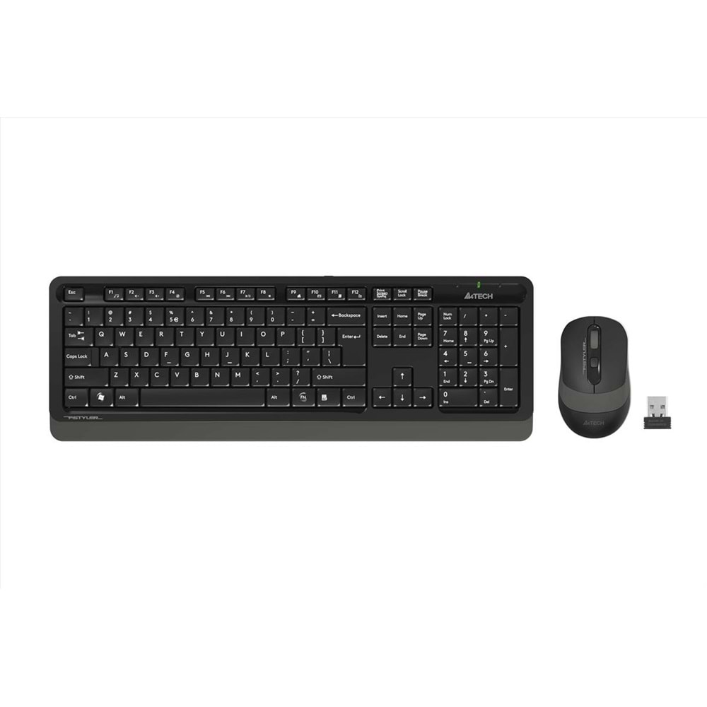 A4 TECH FG1010 Q TÜRKÇE KABLOSUZ MULTİMEDYA GRİ KLAVYE+ MOUSE