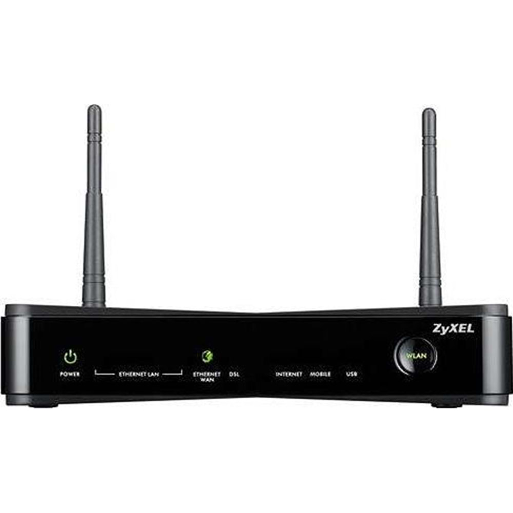 ZYXEL SBG 3300N 300MBPS KABLOSUZ VPN VDSL2/ADSL2 MODEM 2X3DBİ ANTEN 3G