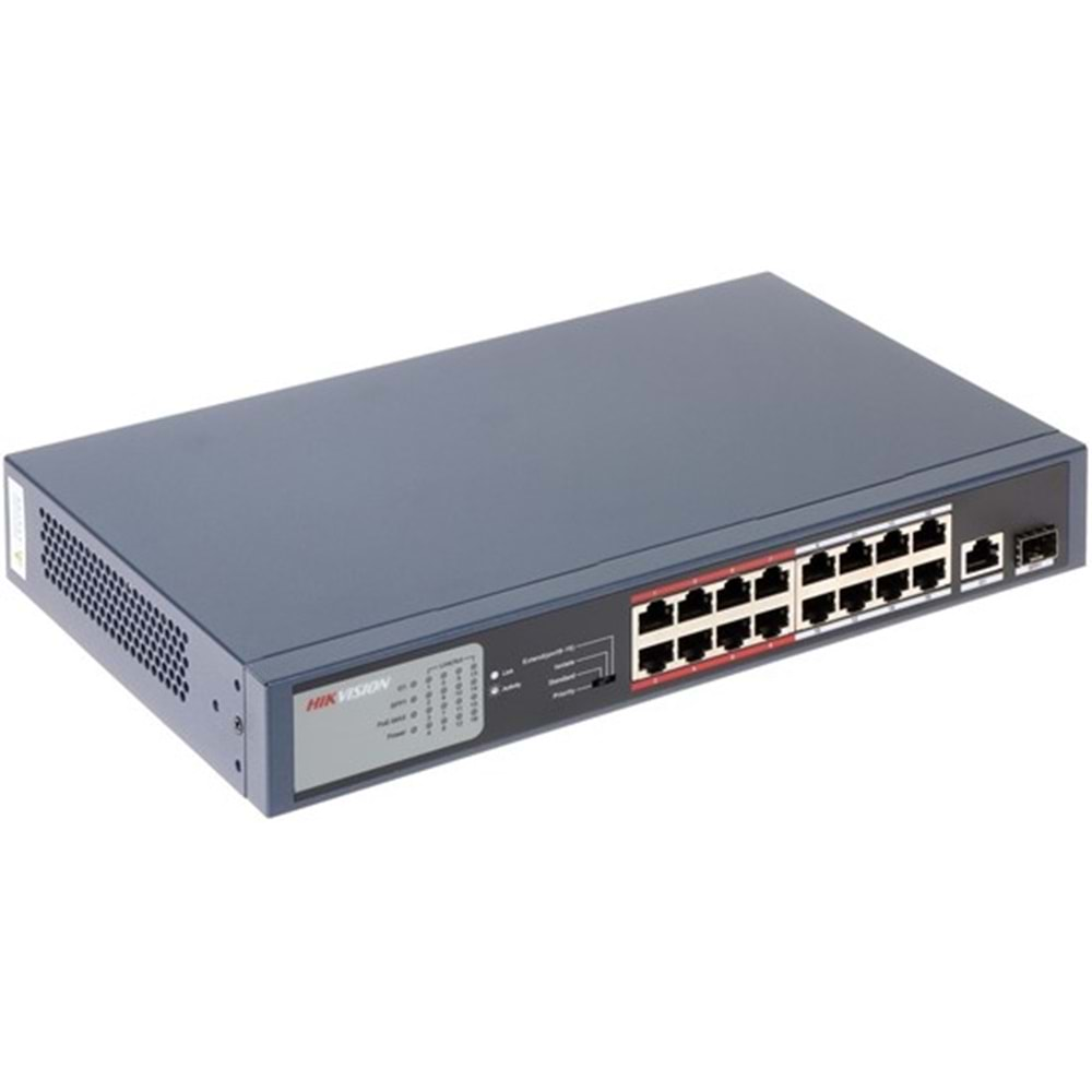 HIKVISION DS-3E0318P-E/M(B) 16 PORT POE SWITCH