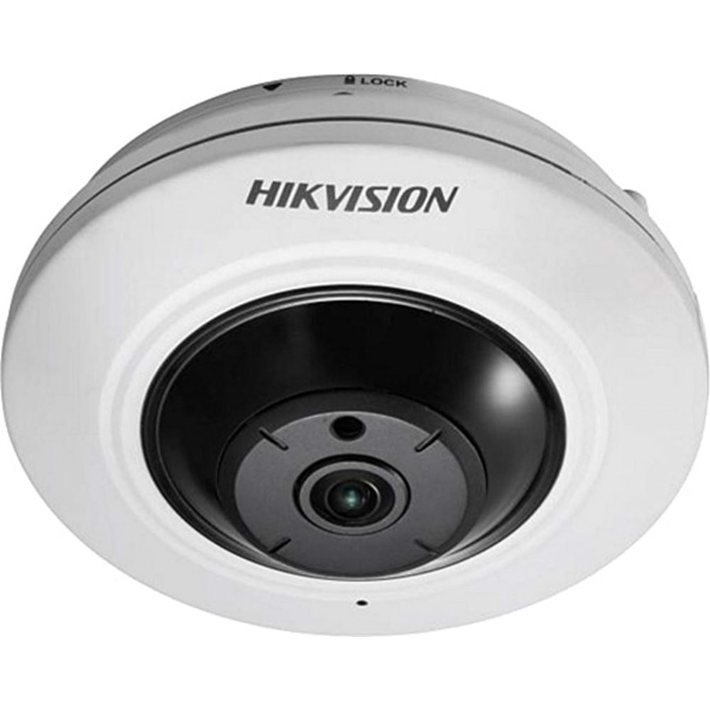 HIKVISION DS-2CD2955FWD-IS 5MP 1.05MM SABİT LENSLİ IR FİSHEYE IP KAMERA