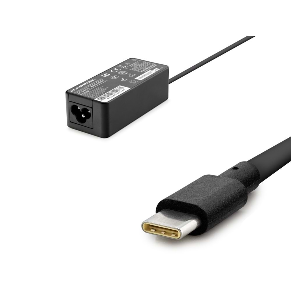 HADRON HD8859 USB TYPE-C 5V 3A - 20V 2.25A ARASI 45W NOTEBOOK ADAPTÖR