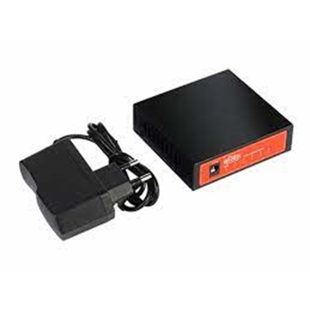 WI-TEK WI-SG105 5GE STEEL CASE DESKTOP ETHERNET SWİTCH