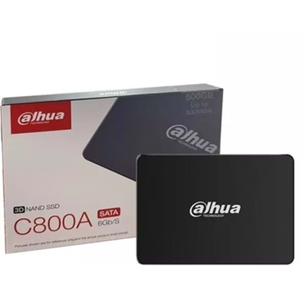 DAHUA SSD-C800AS256G C800A 2.5 256GB (550/460MB/S) SATA (3D TLC ) SSD DİSK