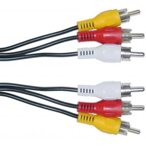 1,5MT 3RCA/3RCA STEREO KABLO