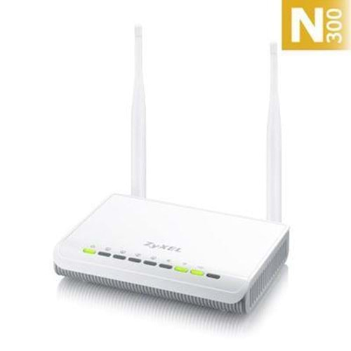 ZYXEL NBG-418N 4 PORT 300MBPS 2X5DBİ ANTEN KABLOSUZ ACCESS POİNT