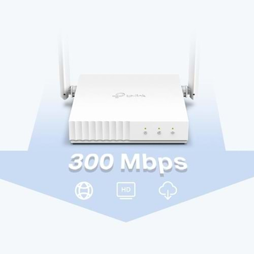 TP-LINK TL-WR844N 4 PORT 300MBPS 2xANTEN KABLOSUZ N ROUTER