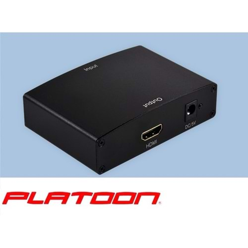 PLATOON PL-7277 VGA TO HDMI ÇEVİRİCİ APARAT