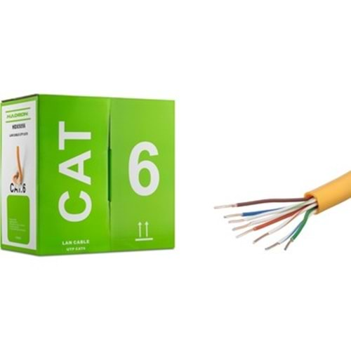 HADRON HDX5056 KABLO CAT6 305MT 23AWG TURUNCU