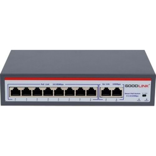 HADRON HD08 SWITCH POE 8 PORT